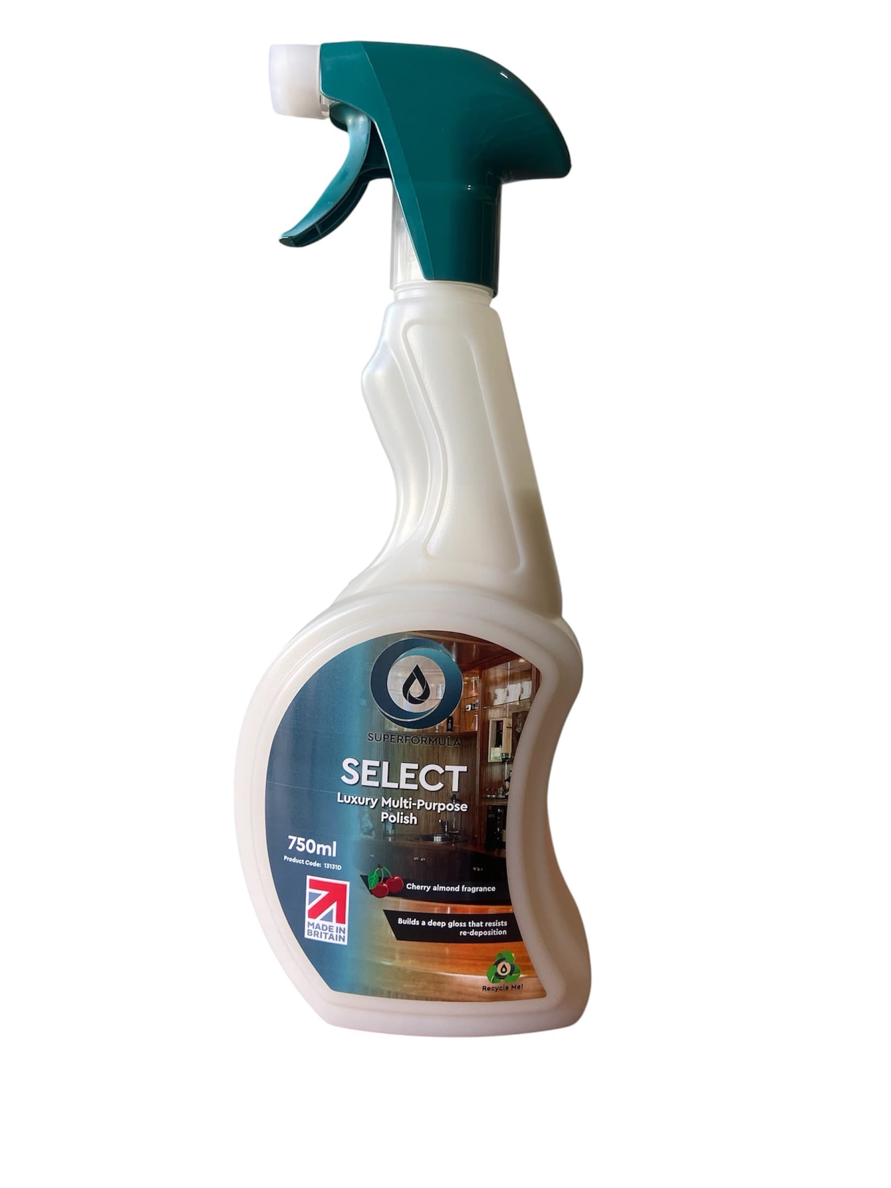 Select professional furniture polish for wood and laminate surfaces.